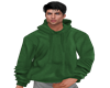 green male hoodie