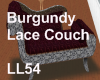 Burgundy Sofa