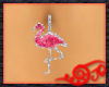 Flamingo Belly Ring