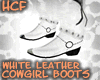 HCF Wh. Cowgirl Boots F