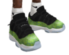 11s Green Snakeskin Lows