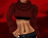 {LIX}Red Crop Sweater