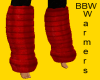 BBW Red Leg Warmers 2