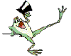 Dancing Frog with Hat