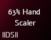 llDSll  63% Hand Scaler
