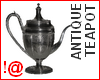 !@ Antique teapot