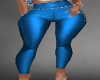 SM Blue Leather Pants