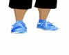 sky blue man dress shoe