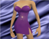 purple tribal dress