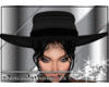 Fall Black Boho Hat