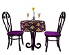 Purple Dining for 2