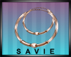 SAV Glam Silver Earring