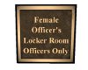 Female Officers Locker R