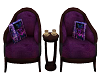 {D}Purple Chairs