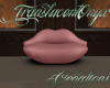 (T)Lips Couch Rose Gold0