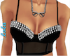 Spiked Bra Silver