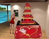 valentine anim cake