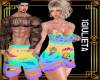 COUPLE SHORT CARNAVAL