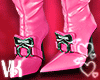 VK~Pink Boots