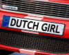 Dutch Girl Sticker