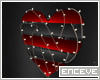 ENC. HEART WALL DECOR
