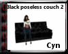 Black Poseless Couch 2