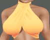 YELLOW HALTER NECK TOP