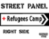 Refugees camp panel R