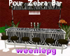 Pour Zebra Bar