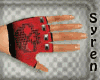 Gloves Red\Black Skl