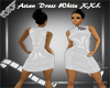 Asian Dress White XXL
