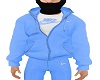 Swoosh Jump Suit Blue