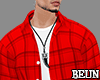 Flannel Shirt Red