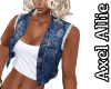 AA Blue Denim Vest