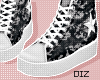 !!D Star Kicks Camo Grey