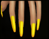 Sunny Yellow Nails