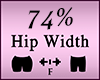 Hip Butt Scaler 74%