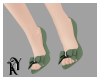 K - Green Heels