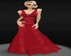 -ML- Red Evening Gown