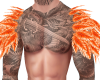 Carnaval Orange Feather