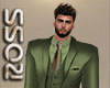 Olive Formal Suit-Jacket
