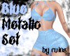 #RU Blue Metalic Set
