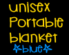 Unisex Portable Blanket