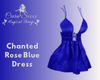 Chanted Rose Blue Dress