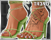 ᵀ Strappy Heels Mint
