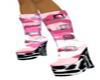 *W2 PINK CAMO shoes