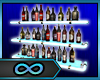 ∞Neon Bottle Shelves