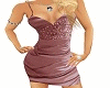  Mauve Party Dress