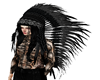 Black Indian Headdress