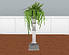 Marble stand w/plant